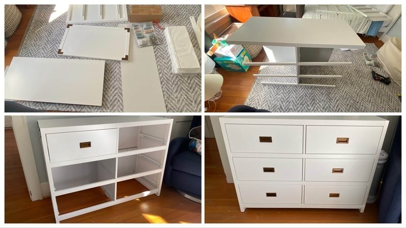 IKEA furniture assembly Singapore — flat-pack drawer unit assembled step by step, IKEA assembler Singapore